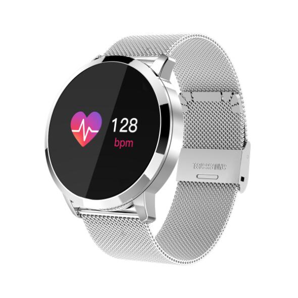 eZthings Men Women OLED Screen Bluetooth Smart Watch