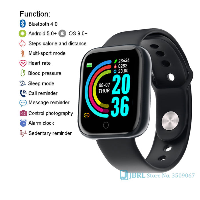 eThings Women Smart Band Men Smart Bracelet Fitness Tracker For Android IOS Smartband Wristband  Smart Wrist Band Bluetooth Smart-band