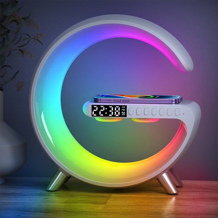 eThings New Intelligent Bluetooth Speaker Projection Lamp Wireless Rechargeable Bedside Night Light Sunrise Wake-Up Lamp Polar Atmosphere Table Lamp - eZthings USA WE SORT ALL THE CRAZIEST GADGETS, GIZMOS, TOYS & TECHNOLOGY, SO YOU DON'T HAVE TO.