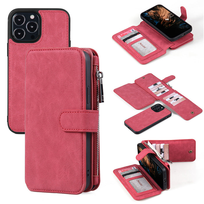 eThings For Samsung S22ultra Wallet Mobile Phone Shell S20FE Multifunctional Mobile Phone Leather Case S22 Flip Cover - eZthings USA WE SORT ALL THE CRAZIEST GADGETS, GIZMOS, TOYS & TECHNOLOGY, SO YOU DON'T HAVE TO.