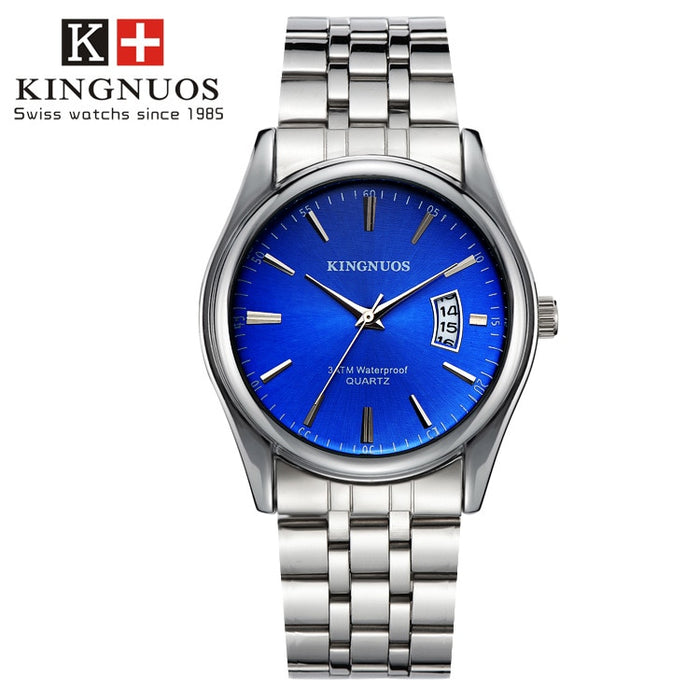 Reloj de lujo de marca superior para hombre, reloj de fecha resistente al agua hasta 30m, relojes deportivos para hombre, reloj de pulsera informal de cuarzo para hombre, reloj Masculino 