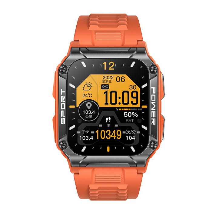 eThings NX6 smart watch Bluetooth call 1.95 inch large screen compass heart rate blood oxygen IP68 waterproof