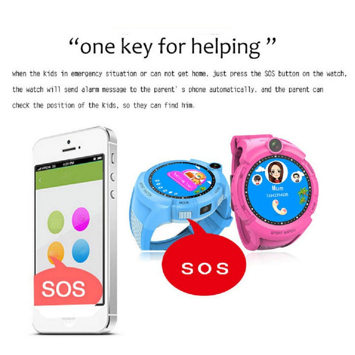 eThings Q360 Kids Smart Watch with Camera GPS WIFI Location Child smartwatch SOS Anti-Lost Monitor Tracker baby WristWatch - eZthings USA WE SORT ALL THE CRAZIEST GADGETS, GIZMOS, TOYS & TECHNOLOGY, SO YOU DON'T HAVE TO.