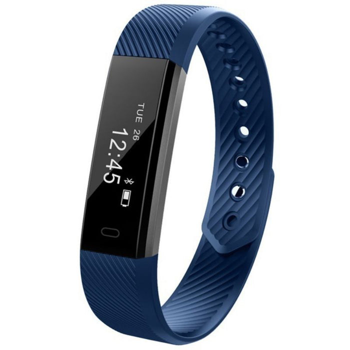 EThings ID115 pulsera inteligente rastreador de Fitness pulsera inteligente podómetro Compatible Smartband impermeable Monitor de sueño reloj de pulsera