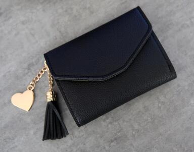 Brand Designer Coin Purses Leather Wallets Women Long Tassel Luxury Clutch Phone Wallets Female Credit Card Holder Money Bags