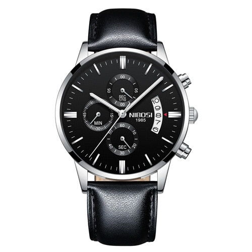 Relojes NIBOSI Relogio Masculino para hombre, relojes de lujo de marca famosa, reloj de vestir informal a la moda para hombre, relojes de pulsera militares de cuarzo Saat 