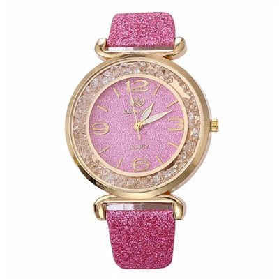 Reloj con mejores ventas, relojes de moda para mujer, relojes de pulsera de cuarzo de acero inoxidable con diamantes de imitación de cristal de lujo 