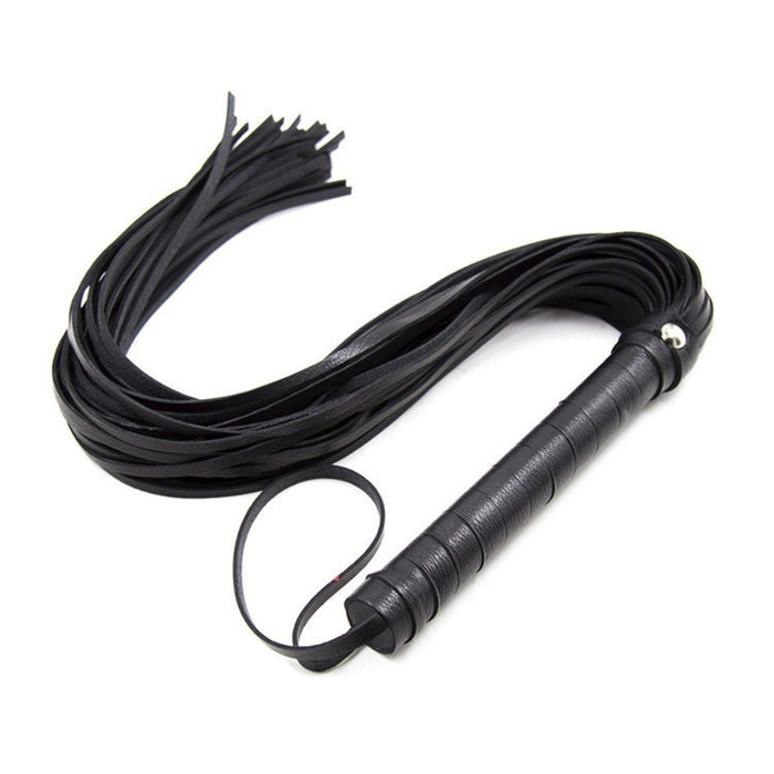 48cm Faux Leather Whip Riding Crop