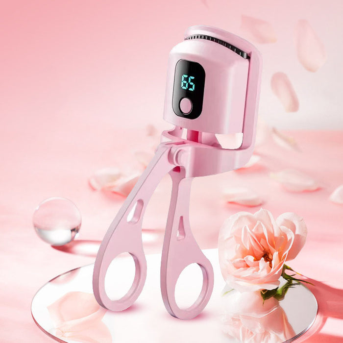 Eyelash curler, electric eyelash clip, charging and ironing integrated eyelash curler, female electric curler, long-lasting shap