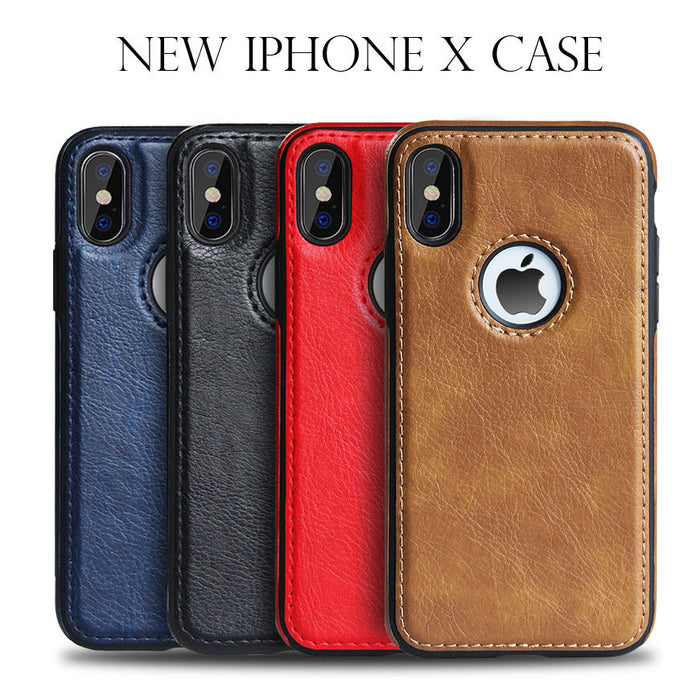 Luxury Slim PU Leather Case for iPhone XS Max XR Ultra Thin Phone Cases Cover For iphone X 8 7 Plus 6 6s Case Coque Fundas Capa