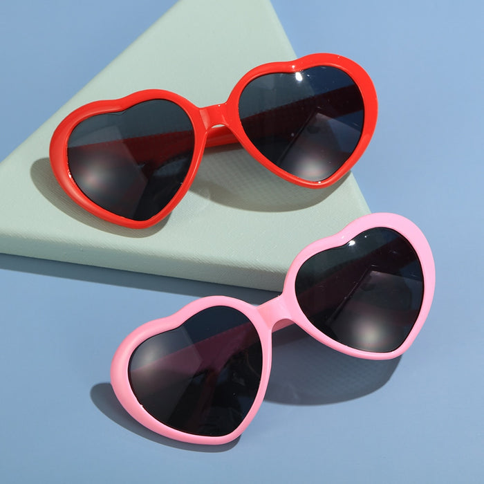 Gafas con efectos en forma de corazón de amor, mira cómo las luces cambian a forma de corazón por la noche, gafas de difracción 