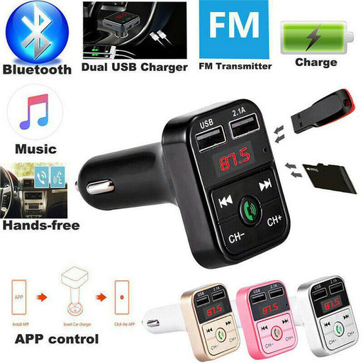 eThings B2 Car MP3 Bluetooth Hands-Free Car Player FM Transmitter Car Charger Receiver - eZthings USA WE SORT ALL THE CRAZIEST GADGETS, GIZMOS, TOYS & TECHNOLOGY, SO YOU DON'T HAVE TO.