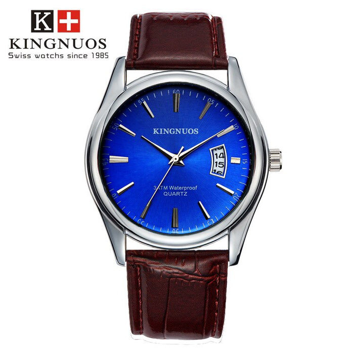 Reloj de lujo de marca superior para hombre, reloj de fecha resistente al agua hasta 30m, relojes deportivos para hombre, reloj de pulsera informal de cuarzo para hombre, reloj Masculino 