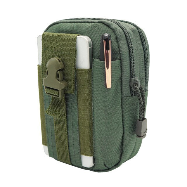 Men Waist Pack Bum Bag Pouch Waterproof Military Belt Waist Packs Molle Nylon Mobile Phone Wallet Travel Bag