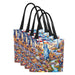 All American Freedom NYC Liberty Dream USA Canvas Tote Bag (Model1657) (Set of 4)