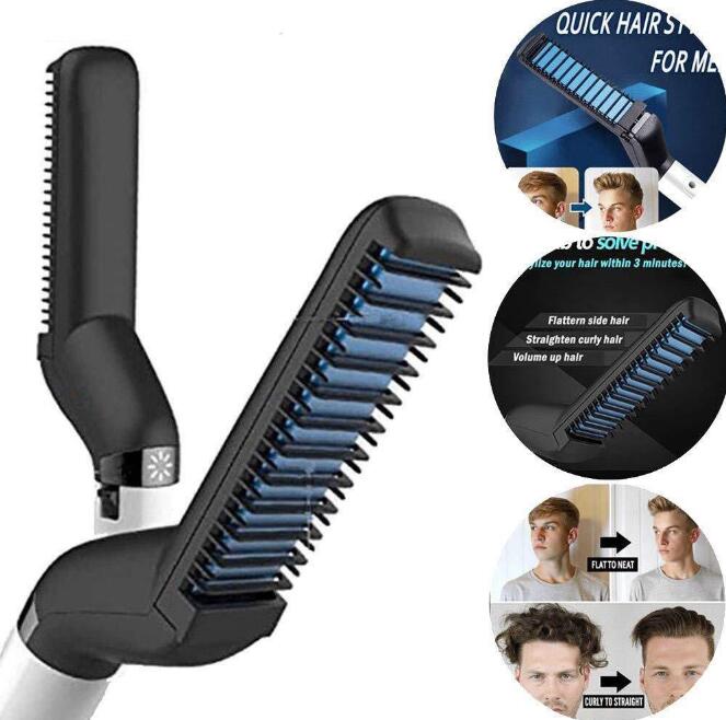 Electric Beard Straightener Comb