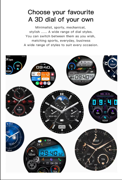 Reloj inteligente GS GT3 Pro, frecuencia cardíaca, presión arterial, monitoreo de oxígeno en sangre, pulsera deportiva Bluetooth 