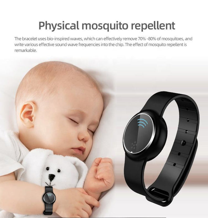 eThings Repelente de mosquitos ultrasónico Exterminador de mosquitos electrónico Dispositivo antipérdida Bluetooth portátil de alta precisión para exteriores Repelente de mosquitos 