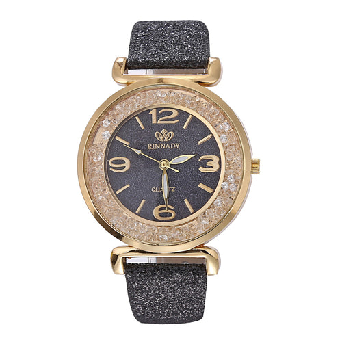 Reloj con mejores ventas, relojes de moda para mujer, relojes de pulsera de cuarzo de acero inoxidable con diamantes de imitación de cristal de lujo 