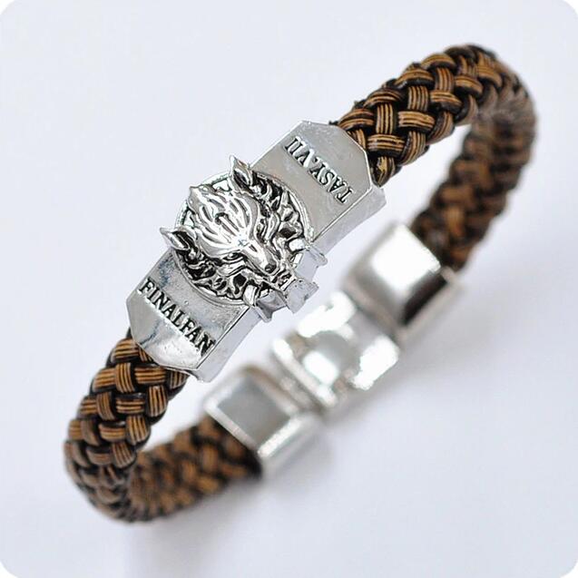 Men Jewelry Leather Bracelet Wristband