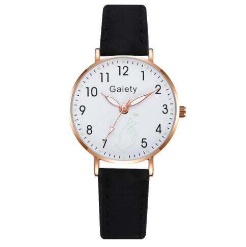 Relojes de mujer Simple Vintage pequeño Reloj correa de cuero Casual deportes Reloj de pulsera vestido relojes de pulsera Reloj mujer 