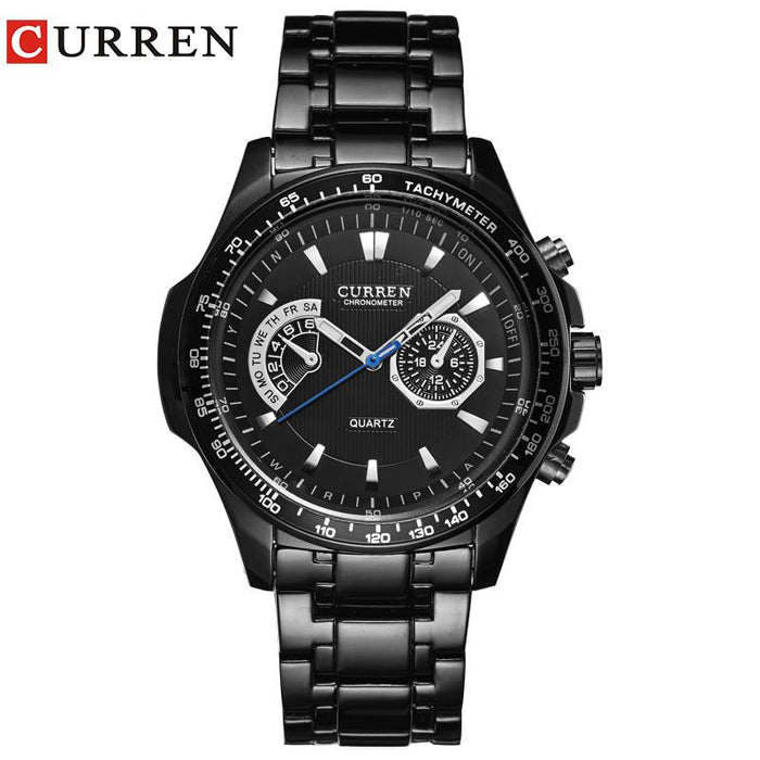 Curren Men's Quartz Vogue Business watches 3ATM waterproof