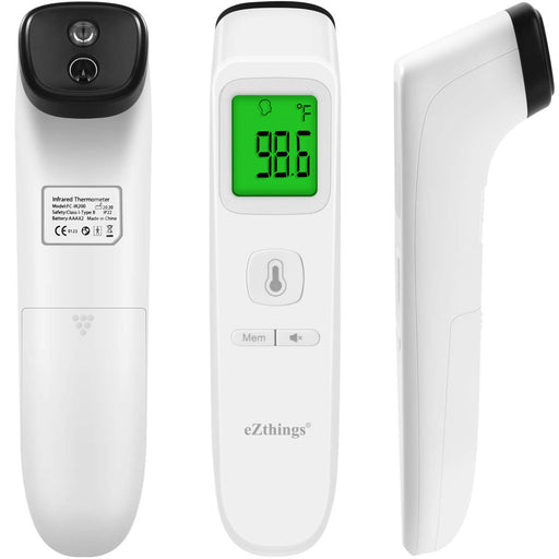 eZthings Forehead Thermometer Medical Non Touch Infrared with Fever Alarm - eZthings USA WE SORT ALL THE CRAZIEST GADGETS, GIZMOS, TOYS & TECHNOLOGY, SO YOU DON'T HAVE TO.