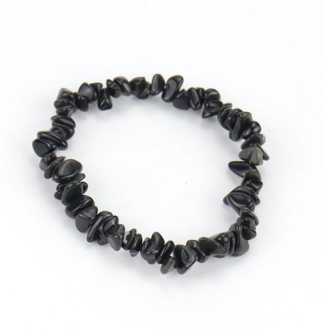 Irregular Crushed Stone Natural Stone Beaded Handmade Jewelry Natural Crystal Crushed Stone Bracelet