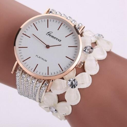 Reloj de pulsera para mujer Reloj de pulsera con diamantes de cristal