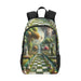 The sophistication of the Garden of Chess Fan Club Fabric Backpack with Side Mesh Pockets (1659)