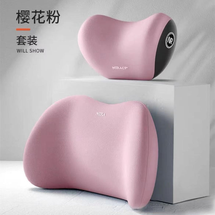 Car headrest, memory cotton, car neck protection pillow, high-end headrest, car neck pillow, lumbar support