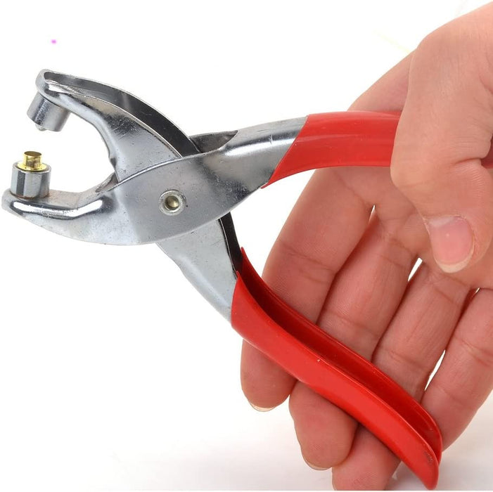 eZthings® Eyelet Setting Pliers for Leather Arts Plus 100 Eyelets - eZthings USA WE SORT ALL THE CRAZIEST GADGETS, GIZMOS, TOYS & TECHNOLOGY, SO YOU DON'T HAVE TO.