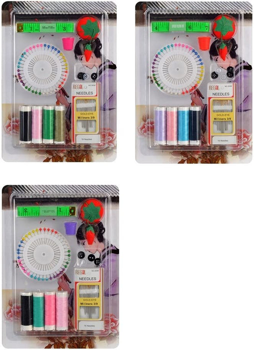 Straight Pins Accessories Replenishment Kit for Arts and Crafts (Sewing Set) - eZthings USA WE SORT ALL THE CRAZIEST GADGETS, GIZMOS, TOYS & TECHNOLOGY, SO YOU DON'T HAVE TO.
