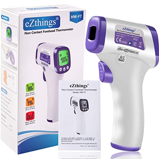 Sale Heavy Duty Thermometer + 100 Masks - eZthings Prime Bundle - eZthings USA WE SORT ALL THE CRAZIEST GADGETS, GIZMOS, TOYS & TECHNOLOGY, SO YOU DON'T HAVE TO.