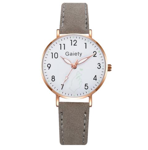 Relojes de mujer Simple Vintage pequeño Reloj correa de cuero Casual deportes Reloj de pulsera vestido relojes de pulsera Reloj mujer 