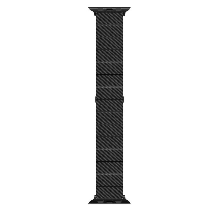 Pure Carbon Fiber For iPhone iwatch7/6/5/4/3/Se Generation Apple Watch Strap Magnetic Wristband