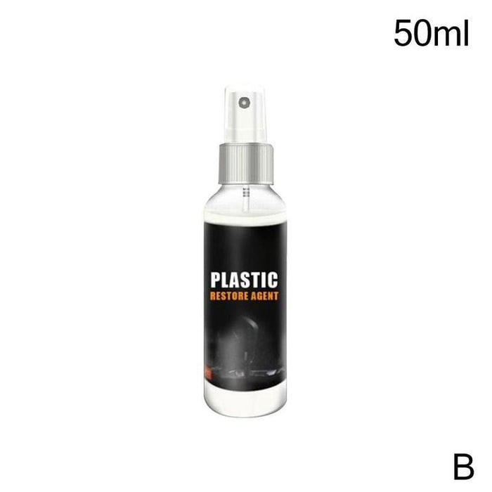 Plastic Parts Retreading Agent Automotive Interior Plastic Part Retreading Coating Paste Maintenance Car Cleaner 30/50/100ml