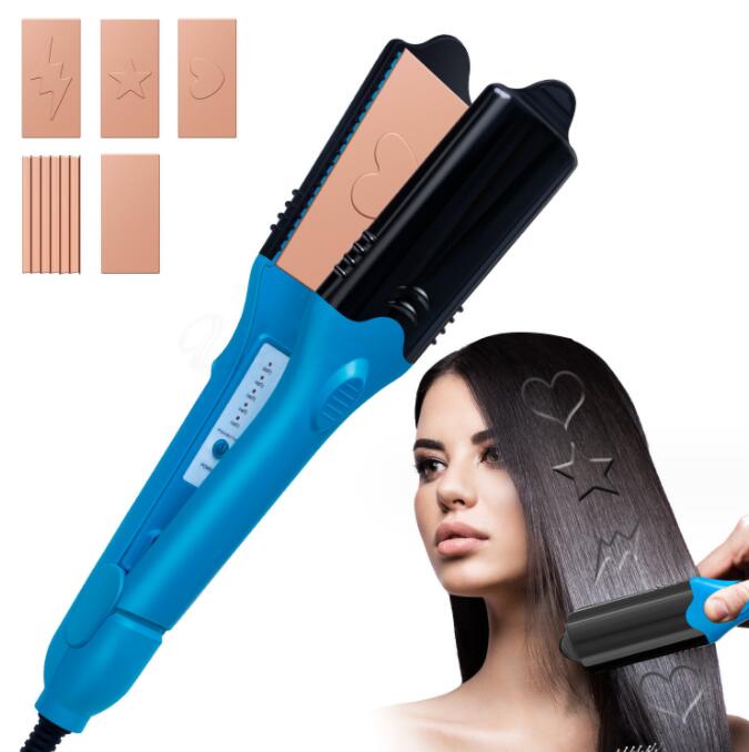 Impresión de cabello en 3D, plancha para el cabello, plancha para alisar el cabello, alisado eléctrico, rizador, impresión, rizador de cabello 3D 