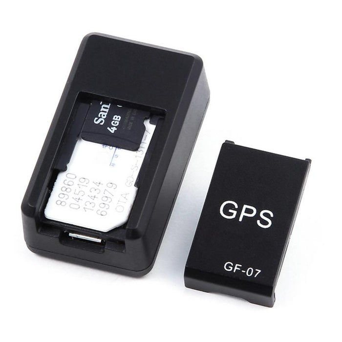 Mini GF07 GPRS localizador de rastreador GPS de coche dispositivo de seguimiento de grabación antipérdida Control de voz puede grabar