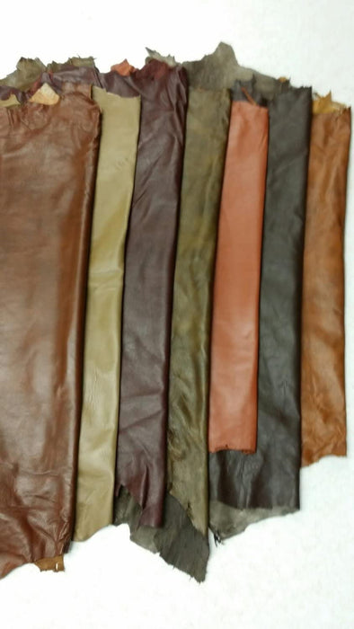 REED Leather Hides - Sheep Skins for Arts & Crafts (Dark Brown) - eZthings USA WE SORT ALL THE CRAZIEST GADGETS, GIZMOS, TOYS & TECHNOLOGY, SO YOU DON'T HAVE TO.