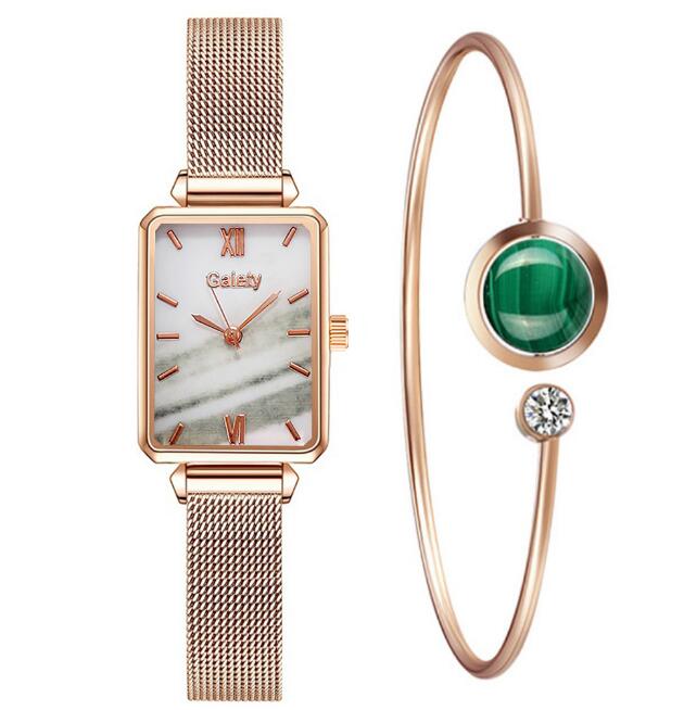 Reloj de pulsera para mujer con diamantes de imitación, romántico, cielo estrellado 