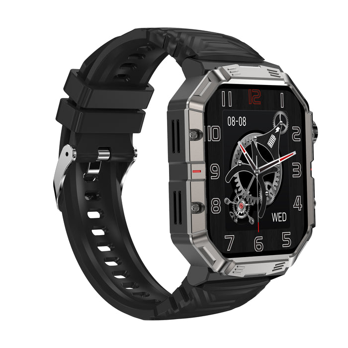 Reloj elegante de la llamada de voz de eThings GW55 HD Bluetooth con la supervisión multi del sueño del modo del deporte de NFC 