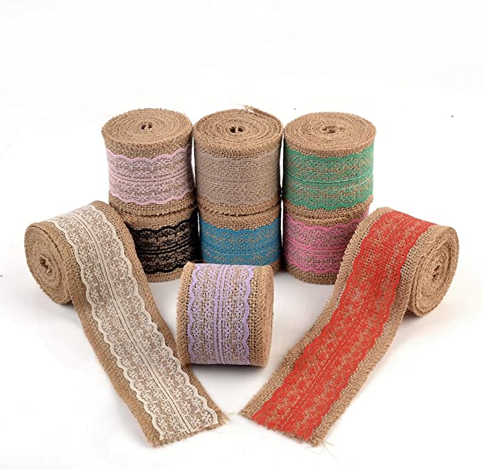 Decorative Designer Fabric Ribbons for Home Craft Projects and Gift Baskets (3 Yard, Dark Pink(2.4" Width)) - eZthings USA WE SORT ALL THE CRAZIEST GADGETS, GIZMOS, TOYS & TECHNOLOGY, SO YOU DON'T HAVE TO.