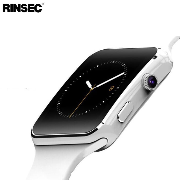 Reloj inteligente eThings Arrival X6 con cámara, pantalla táctil, compatible con tarjeta SIM TF, Bluetooth, reloj inteligente para iPhone, Xiaomi, teléfono Android 