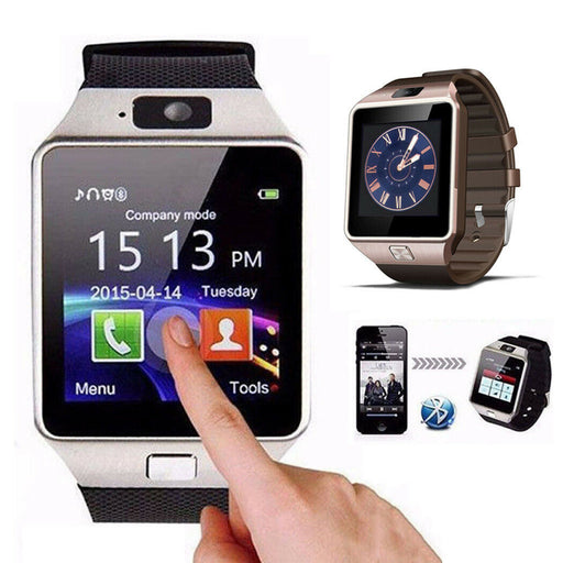 eThings DZ09 Smart Watch Bluetooth Children's Phone Watch Touch Screen Card Multi-Language Smart Wearable Call Upgrade - eZthings USA WE SORT ALL THE CRAZIEST GADGETS, GIZMOS, TOYS & TECHNOLOGY, SO YOU DON'T HAVE TO.