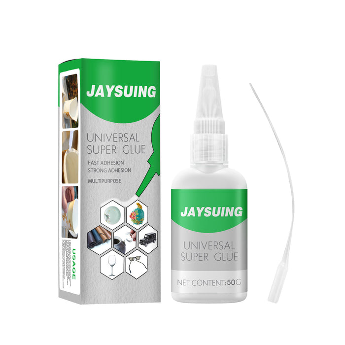 Jaysuing-pegamento adhesivo multifuncional para reparación de azulejos, cuero, madera, Manual, bricolaje, adhesivo de secado rápido