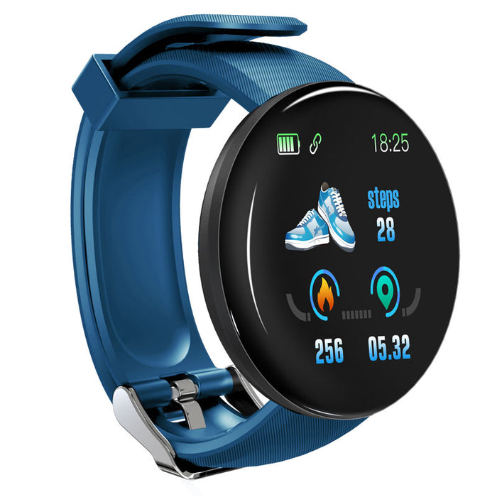 Reloj inteligente Bluetooth para hombre, reloj inteligente redondo con presión arterial, reloj para mujer, rastreador deportivo resistente al agua, WhatsApp para Android Ios 