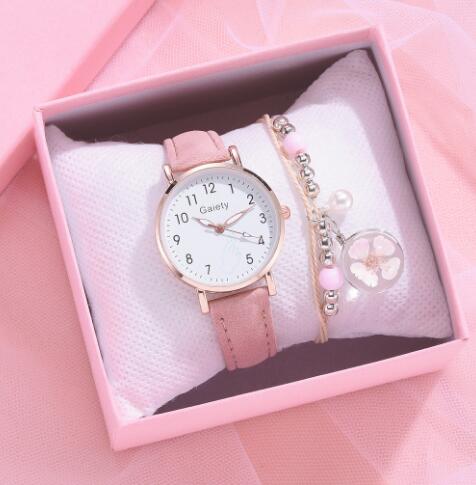 Relojes de mujer Simple Vintage pequeño Reloj correa de cuero Casual deportes Reloj de pulsera vestido relojes de pulsera Reloj mujer 