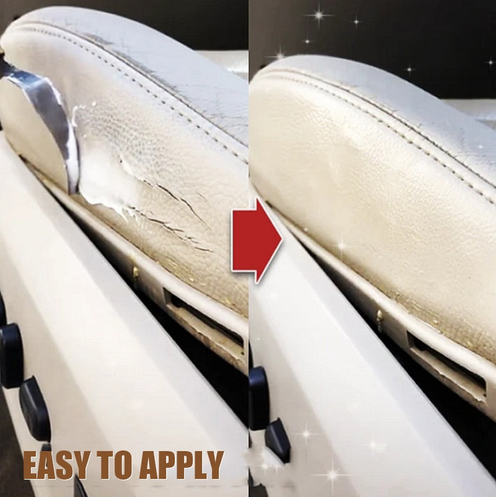 1PCS 20 Ml White Leather Repair Gel Car Seat Home Leather Complementary Color Gel Car Seat Instrument Panels Sofas Repair Cream