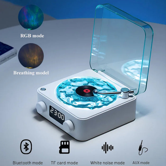 eThings  Mini Retro White Noise Bluetooth Speaker Portable Vintage Sleep Aid Bluetooth Speaker Subwoofer with RGB Light Support TF Card - eZthings USA WE SORT ALL THE CRAZIEST GADGETS, GIZMOS, TOYS & TECHNOLOGY, SO YOU DON'T HAVE TO.